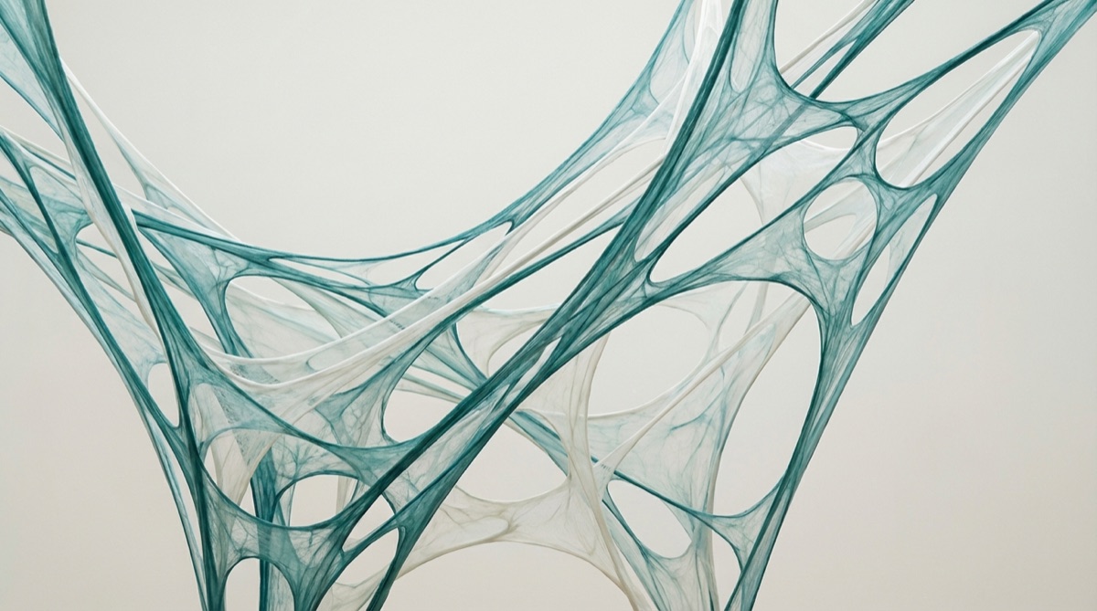 Faszien und Stress – KI-Illustration